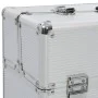 Silver aluminum toolbox 47x36x20 cm by , Toolboxes - Ref: Foro24-91845, Price: 57,84 €, Discount: %
