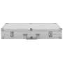 Maletín para armas de aluminio y ABS plateado de , Estuches para armas de fuego - Ref: Foro24-91864, Precio: 31,10 €, Descuen...