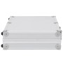 Waffenkoffer aus silbernem Aluminium und ABS von , Waffenkoffer - Ref: Foro24-91864, Preis: 31,10 €, Rabatt: %