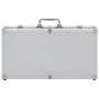 Maletín para armas de aluminio y ABS plateado de , Estuches para armas de fuego - Ref: Foro24-91864, Precio: 31,10 €, Descuen...
