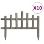Gartenkanten 10 Stück aus Fichtenholz 4,4 m von vidaXL, Garteneinfassung und Einfassung - Ref: Foro24-314847, Preis: 36,94 €,...