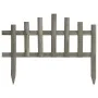 Gartenkanten 10 Stück aus Fichtenholz 4,4 m von vidaXL, Garteneinfassung und Einfassung - Ref: Foro24-314847, Preis: 36,94 €,...
