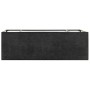 Mesa consola madera maciza de acacia y mango negro 110x35x76 cm de , Mesas auxiliares - Ref: Foro24-321612, Precio: 128,85 €,...