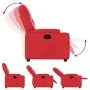 Red synthetic leather recliner by , Armchairs - Ref: Foro24-372508, Price: 199,84 €, Discount: %