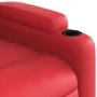 Red synthetic leather recliner by , Armchairs - Ref: Foro24-372508, Price: 199,84 €, Discount: %