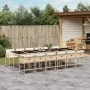 Garden dining set with cushions 13 pcs synthetic rattan beige by , Garden sets - Ref: Foro24-3211306, Price: 918,63 €, Discou...