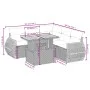 Set of garden sofas with cushions 6 pcs synthetic rattan beige by , Garden sets - Ref: Foro24-3272192, Price: 523,39 €, Disco...