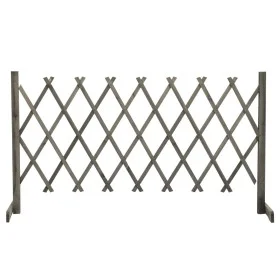 Trellis garden fence solid gray fir wood 150x80 cm by vidaXL, fence panels - Ref: Foro24-314827, Price: 27,55 €, Discount: %