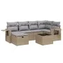 Set Gartensofas mit beigen Kissen Mix 7 Stück PE Rattan von , Gartensets - Ref: Foro24-3263805, Preis: 433,40 €, Rabatt: %