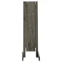 Spalier-Gartenzaun aus massivem grauem Tannenholz 150x80 cm von vidaXL, Zaunpaneele - Ref: Foro24-314827, Preis: 29,52 €, Rab...