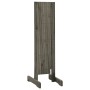 Spalier-Gartenzaun aus massivem grauem Tannenholz 150x80 cm von vidaXL, Zaunpaneele - Ref: Foro24-314827, Preis: 26,08 €, Rab...