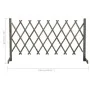Spalier-Gartenzaun aus massivem grauem Tannenholz 150x80 cm von vidaXL, Zaunpaneele - Ref: Foro24-314827, Preis: 29,52 €, Rab...