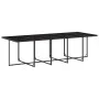 Set comedor de jardín con cojines 15 pzas ratán sintético negro by , Garden sets - Ref: Foro24-3211350, Price: 850,57 €, Disc...