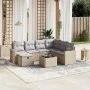 Juego de sofás jardín con cojines beige mezcla 8 pzas ratán PE by , Garden sets - Ref: Foro24-3263535, Price: 491,32 €, Disco...