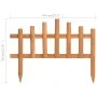 Garden edging 10 units fir wood 4.4 m by vidaXL, Garden edging and edging - Ref: Foro24-314846, Price: 40,37 €, Discount: %