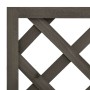 Gitterpflanzgefäß aus grauem Tannenholz, 50 x 25 x 90 cm von vidaXL, Töpfe und Pflanzgefäße - Ref: Foro24-314831, Preis: 43,4...