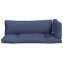 Cojines para muebles de palets 3 uds tela Oxford azul marino by , Cushions for chairs and sofas - Ref: Foro24-378291, Price: ...