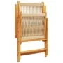 Set de comedor jardín 7 pzas polipropileno madera maciza beige von , Gartensets - Ref: Foro24-3281735, Preis: 793,06 €, Rabat...
