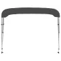 Anthrazitgraue 3-Bogen-Bimini-Markise 183x160x137 cm von vidaXL, Aufbewahrungsabdeckungen für Boote - Ref: Foro24-93134, Prei...