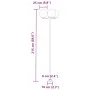 Farolas de exterior 3 unidades acero inoxidable 215 cm de , Iluminación de exterior - Ref: Foro24-4006390, Precio: 217,18 €, ...