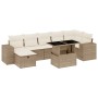 Set de sofás de jardín y cojines 8 piezas ratán sintético beige von , Gartensets - Ref: Foro24-3275308, Preis: 578,36 €, Raba...