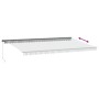 Toldo retráctil manual antracita y blanco 600x300cm von , Markisen - Ref: Foro24-3310243, Preis: 401,82 €, Rabatt: %