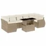 Set de sofás de jardín y cojines 8 piezas ratán sintético beige von , Gartensets - Ref: Foro24-3268408, Preis: 655,71 €, Raba...