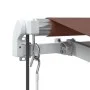 Toldo retráctil automático con luces LED marrón 300x250 cm by , Awnings - Ref: Foro24-3215376, Price: 501,65 €, Discount: %