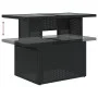 Set de sofás jardín 2 pzas con cojines ratán PE y vidrio negro von , Gartensets - Ref: Foro24-3277494, Preis: 442,69 €, Rabat...