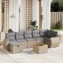 Juego de sofás jardín con cojines beige mezcla 8 pzas ratán PE von , Gartensets - Ref: Foro24-3265070, Preis: 508,21 €, Rabat...
