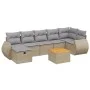 Juego de sofás jardín con cojines beige mezcla 8 pzas ratán PE von , Gartensets - Ref: Foro24-3265070, Preis: 508,21 €, Rabat...