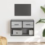 Mueble de TV madera y metal roble ahumado 60x31x39,5 cm von , TV-Möbel - Ref: Foro24-848912, Preis: 52,86 €, Rabatt: %