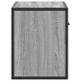 Mueble de TV madera y metal roble ahumado 60x31x39,5 cm von , TV-Möbel - Ref: Foro24-848912, Preis: 52,86 €, Rabatt: %