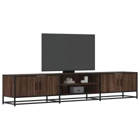 Mueble para TV madera de ingeniería marrón roble 210x35x41 cm von , TV-Möbel - Ref: Foro24-3300784, Preis: 120,09 €, Rabatt: %