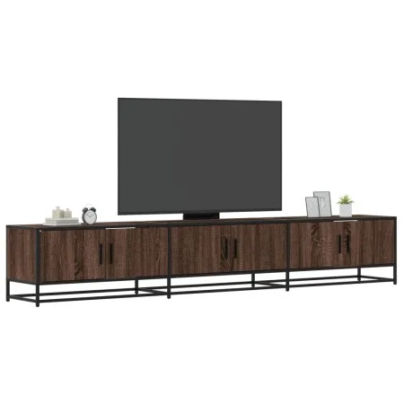 Mueble para TV madera de ingeniería marrón roble 240x35x41 cm von , TV-Möbel - Ref: Foro24-3300799, Preis: 143,39 €, Rabatt: %