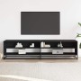 Mueble de TV madera de ingeniería negro 180,5x40x46 cm von , TV-Möbel - Ref: Foro24-3300800, Preis: 106,03 €, Rabatt: %