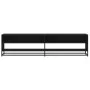 Mueble de TV madera de ingeniería negro 180,5x40x46 cm by , TV Furniture - Ref: Foro24-3300800, Price: 104,73 €, Discount: %