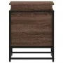Caja de almacenaje con tapa madera marrón roble 40x40x51,5 cm by , Storage baskets - Ref: Foro24-848793, Price: 43,94 €, Disc...