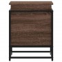 Caja de almacenaje con tapa madera marrón roble 40x40x51,5 cm von , Aufbewahrungskörbe - Ref: Foro24-848793, Preis: 44,55 €, ...