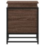 Caja de almacenaje con tapa madera marrón roble 40x40x51,5 cm von , Aufbewahrungskörbe - Ref: Foro24-848793, Preis: 44,55 €, ...