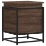 Caja de almacenaje con tapa madera marrón roble 40x40x51,5 cm by , Storage baskets - Ref: Foro24-848793, Price: 43,94 €, Disc...
