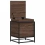 Caja de almacenaje con tapa madera marrón roble 40x40x51,5 cm by , Storage baskets - Ref: Foro24-848793, Price: 43,94 €, Disc...