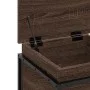 Caja de almacenaje con tapa madera marrón roble 40x40x51,5 cm by , Storage baskets - Ref: Foro24-848793, Price: 43,94 €, Disc...