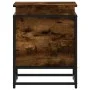 Caja de almacenaje con tapa madera roble ahumado 40x40x51,5 cm by , Storage baskets - Ref: Foro24-848791, Price: 43,45 €, Dis...