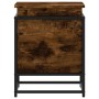 Caja de almacenaje con tapa madera roble ahumado 40x40x51,5 cm von , Aufbewahrungskörbe - Ref: Foro24-848791, Preis: 43,97 €,...