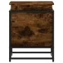 Caja de almacenaje con tapa madera roble ahumado 40x40x51,5 cm by , Storage baskets - Ref: Foro24-848791, Price: 43,45 €, Dis...