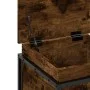 Caja de almacenaje con tapa madera roble ahumado 40x40x51,5 cm by , Storage baskets - Ref: Foro24-848791, Price: 43,45 €, Dis...