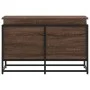 Caja de almacenaje con tapa madera marrón roble 80x40x51,5 cm von , Aufbewahrungskörbe - Ref: Foro24-848803, Preis: 69,10 €, ...