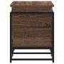 Caja de almacenaje con tapa madera marrón roble 80x40x51,5 cm von , Aufbewahrungskörbe - Ref: Foro24-848803, Preis: 69,10 €, ...