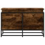 Caja de almacenaje con tapa madera roble ahumado 80x40x51,5 cm von , Aufbewahrungskörbe - Ref: Foro24-848801, Preis: 68,85 €,...